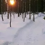 Pusikko - Cozy - Ice Swimming - Sauna - Fireplace - Barbeque Shed 木屋