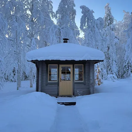 Pusikko - Cozy - Ice Swimming - Sauna - Fireplace - Barbeque Shed Chalé
