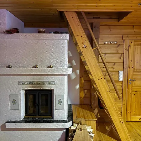 샬레 Pusikko - Cozy - Ice Swimming - Sauna - Fireplace - Barbeque Shed