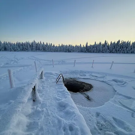 샬레 Pusikko - Cozy - Ice Swimming - Sauna - Fireplace - Barbeque Shed *