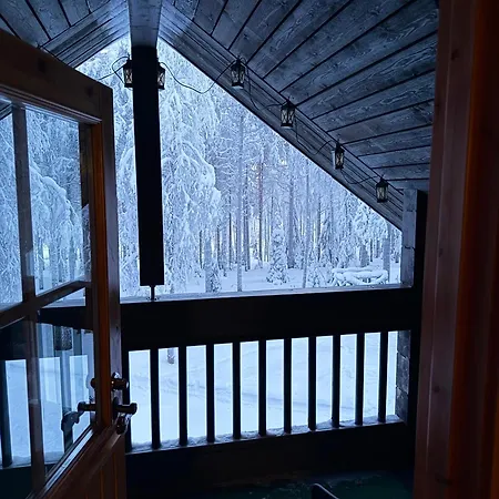 샬레 Pusikko - Cozy - Ice Swimming - Sauna - Fireplace - Barbeque Shed