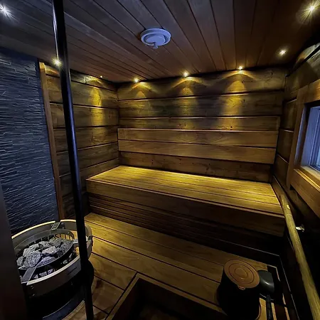 샬레 Pusikko - Cozy - Ice Swimming - Sauna - Fireplace - Barbeque Shed