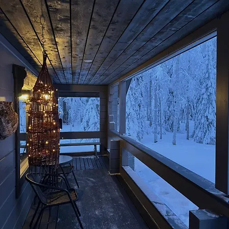 샬레 Pusikko - Cozy - Ice Swimming - Sauna - Fireplace - Barbeque Shed *