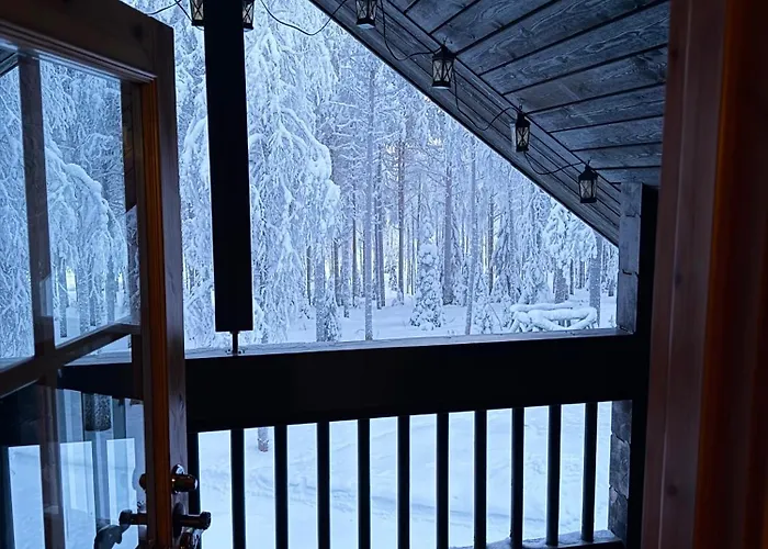 Chalé Pusikko - Cozy - Ice Swimming - Sauna - Fireplace - Barbeque Shed