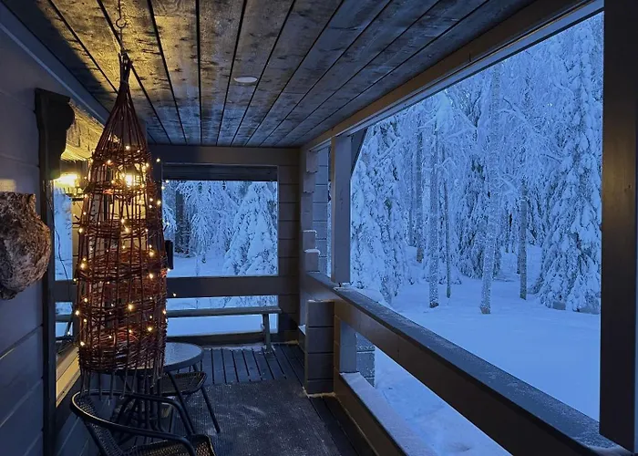 Chalé Pusikko - Cozy - Ice Swimming - Sauna - Fireplace - Barbeque Shed *